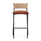 Celine Performance Boucle Stool - Maroon / Bar Height