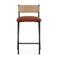 Celine Performance Boucle Stool - Maroon / Counter Height