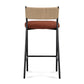 Celine Performance Boucle Stool - Maroon / Counter Height