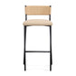 Celine Performance Boucle Stool - Tan / Counter Height