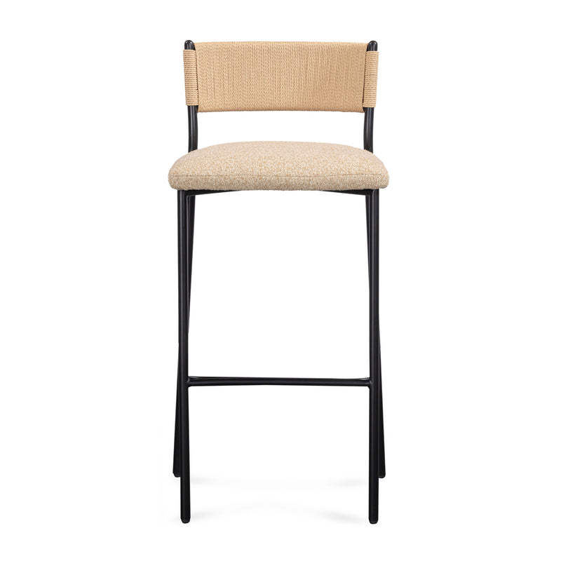 Celine Performance Boucle Stool - Tan / Counter Height