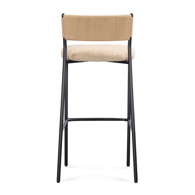 Celine Performance Boucle Stool - Tan / Counter Height