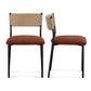 Celine Performance Boucle Dining Chair - Set of 2 - Maroon