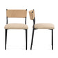 Celine Performance Boucle Dining Chair - Set of 2 - Tan