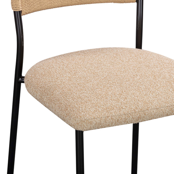 Celine Performance Boucle Dining Chair - Set of 2 - Tan
