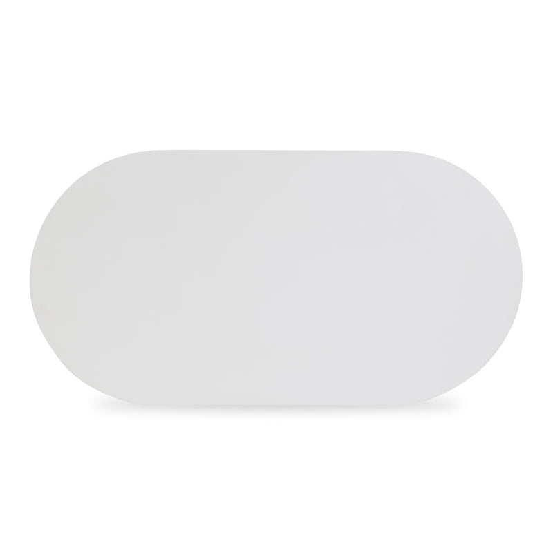 Nara 84" Pure White Indoor/Outdoor Concrete Dining Table