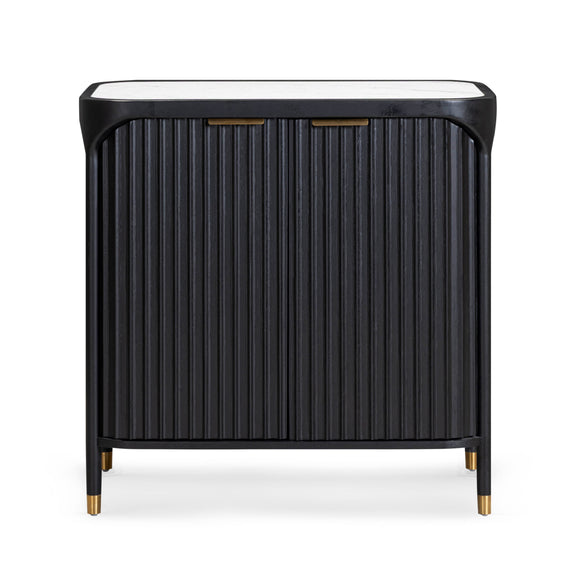 Yaha Bar Cabinet - Black