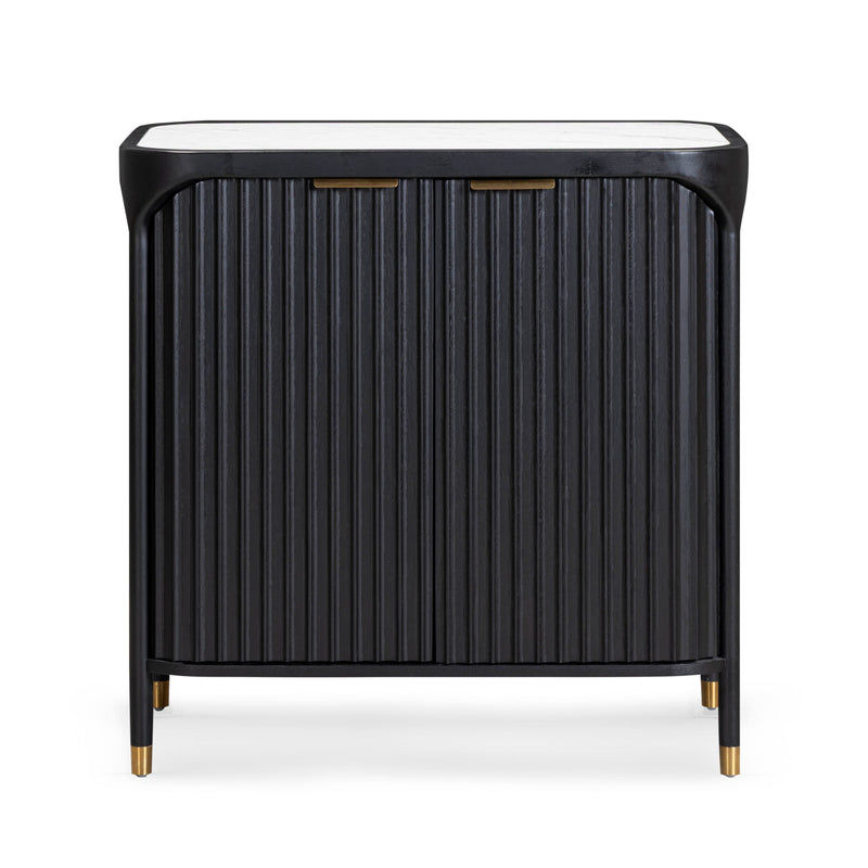 Yaha Bar Cabinet - Black