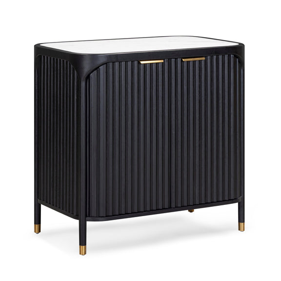 Yaha Bar Cabinet - Black