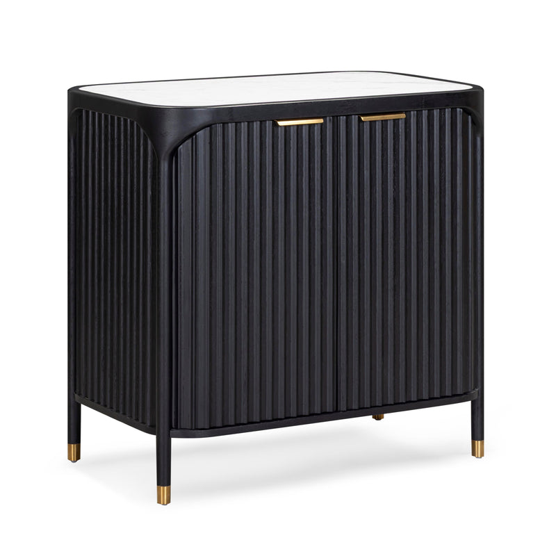 Yaha Bar Cabinet - Black
