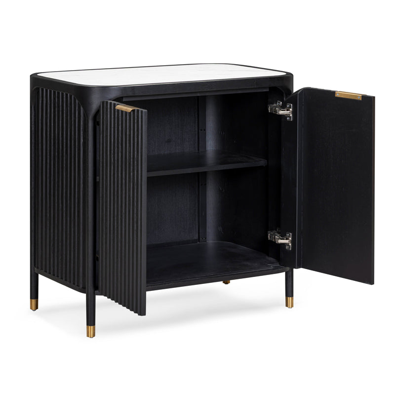 Yaha Bar Cabinet - Black