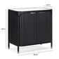 Yaha Bar Cabinet - Black