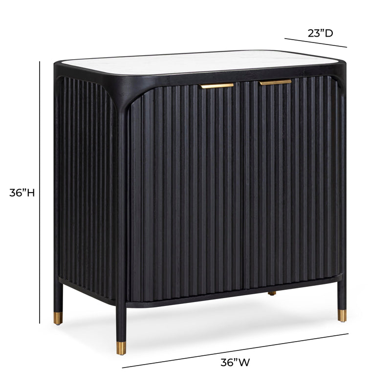 Yaha Bar Cabinet - Black
