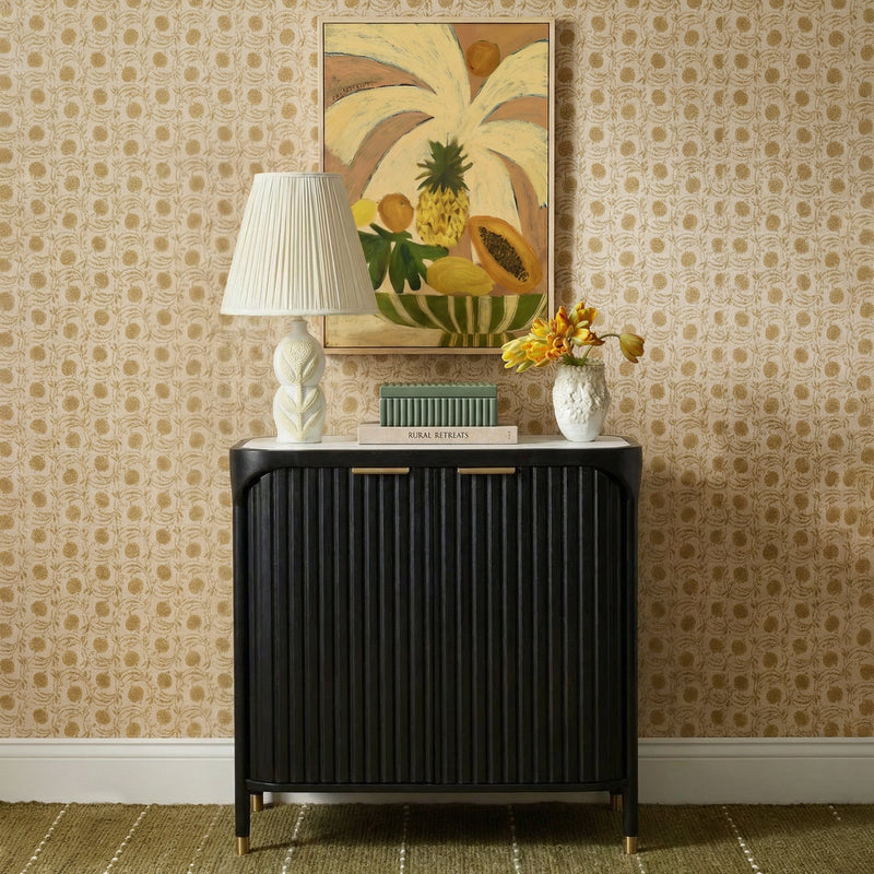 Yaha Bar Cabinet - Black