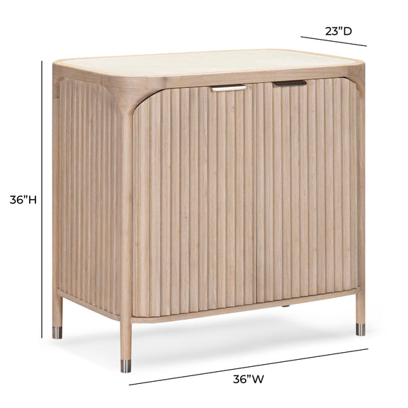 Yaha Bar Cabinet - Natural