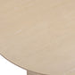 Brocha 48'' Ash Wood Round Dining Table - Driftwood