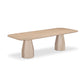 Brocha 106" Ash Wood Rectangular Dining Table - Driftwood