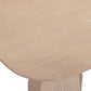 Brocha 106" Ash Wood Rectangular Dining Table - Driftwood