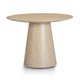 Sahara Round Oak Dining Table (41"-60") - Natural / 41"