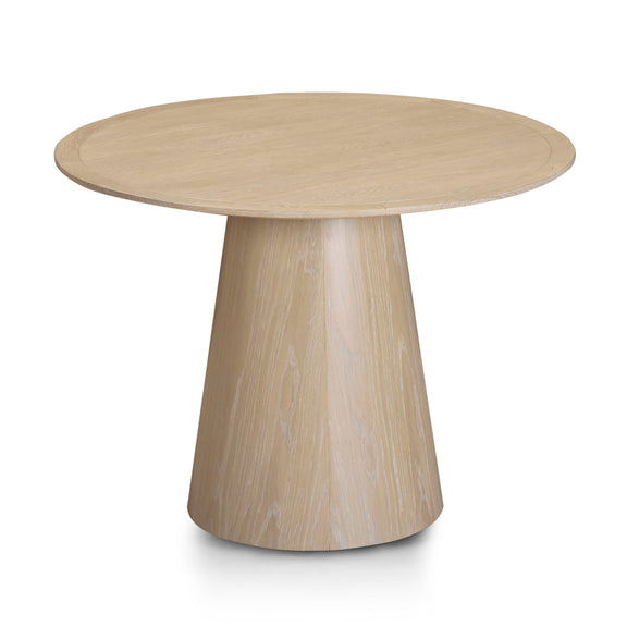 Sahara Round Oak Dining Table (41"-60") - Natural / 41"