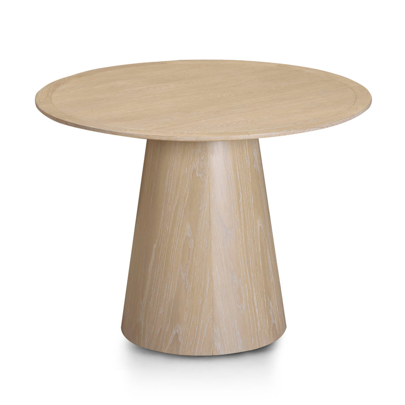 Sahara Round Oak Dining Table (41"-60") - Natural / 41"