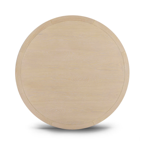 Sahara Round Oak Dining Table (41"-60") - Natural / 41"