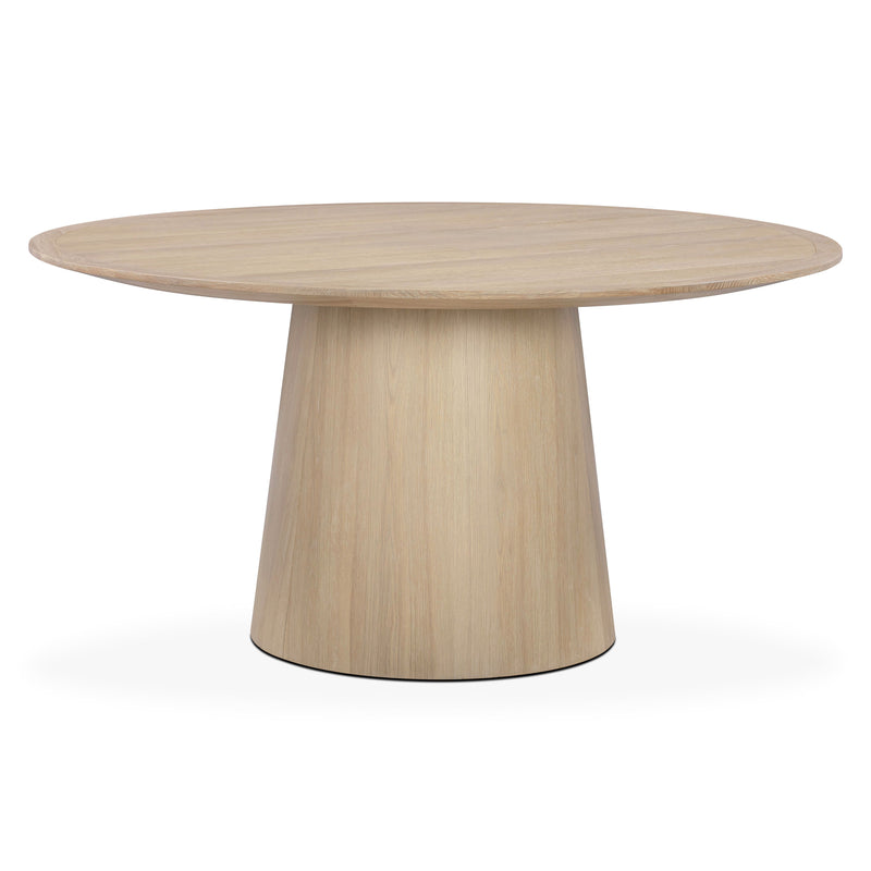 Sahara Round Oak Dining Table (41"-60") - Natural / 60"