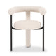 Synn Performance Boucle Dining Chair - Cream