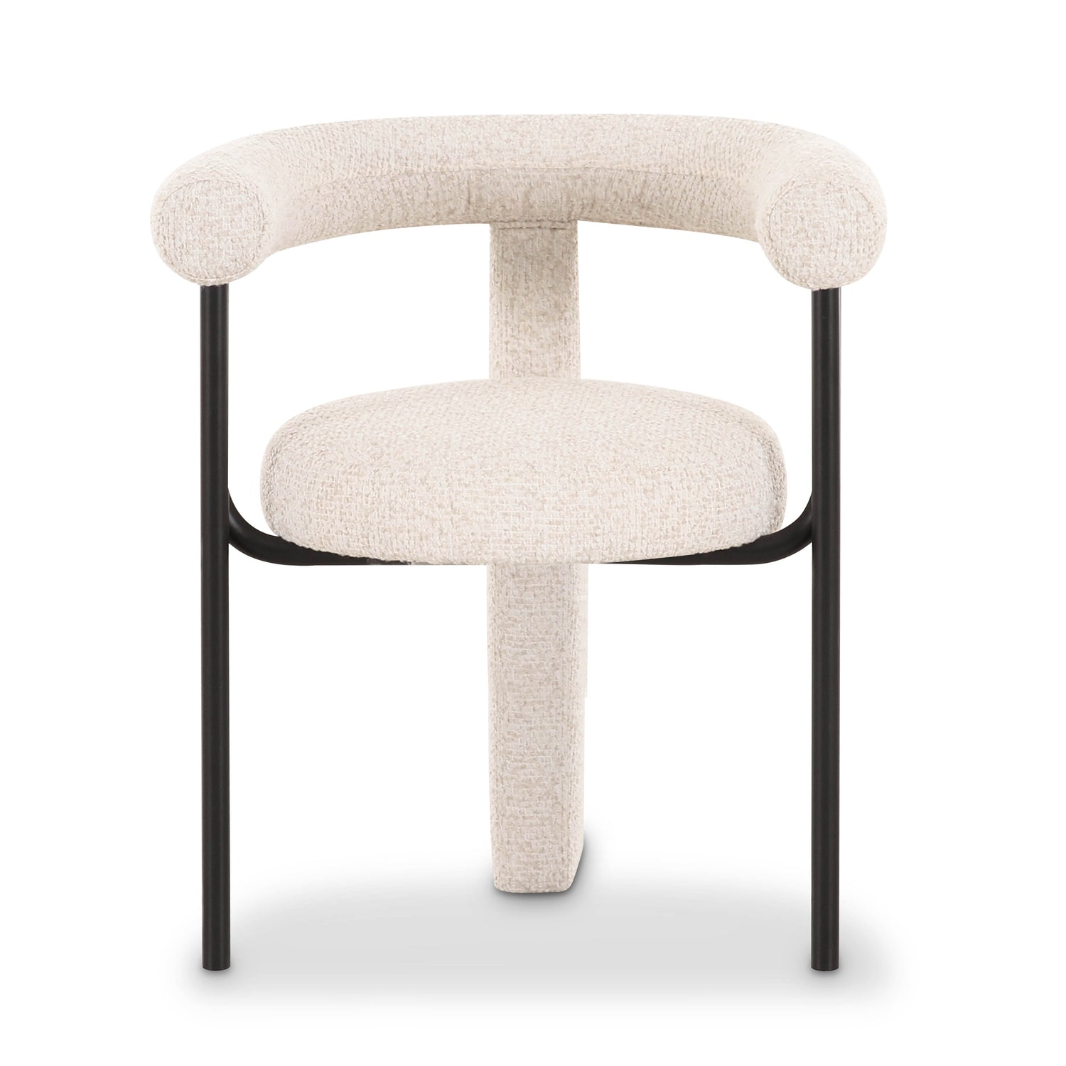Synn Performance Boucle Dining Chair - Cream