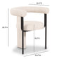 Synn Performance Boucle Dining Chair - Cream