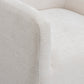 Helena Tall Textured Weave Performance Fabric Dining Chair - Off-White