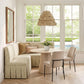 Sydney Performance Velvet Dining Chair - Set of 2 - Taupe