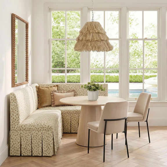 Sydney Performance Velvet Dining Chair - Set of 2 - Taupe