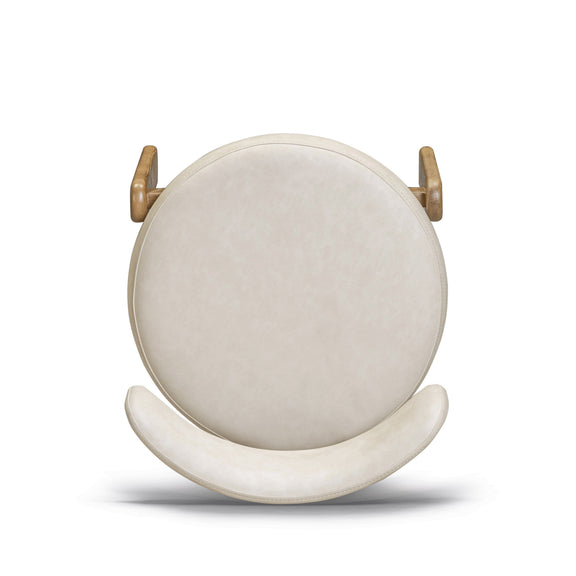 Odessa Performance Vegan Leather Dining Chair - Cream