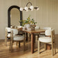 Odessa Performance Vegan Leather Dining Chair - Cream
