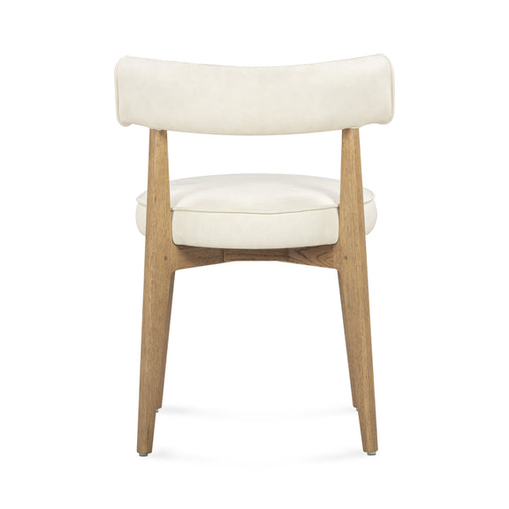 Nikita Performance Vegan Leather Dining Chair - Cream