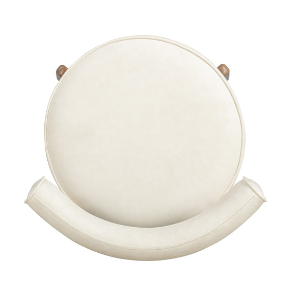 Nikita Performance Vegan Leather Dining Chair - Cream