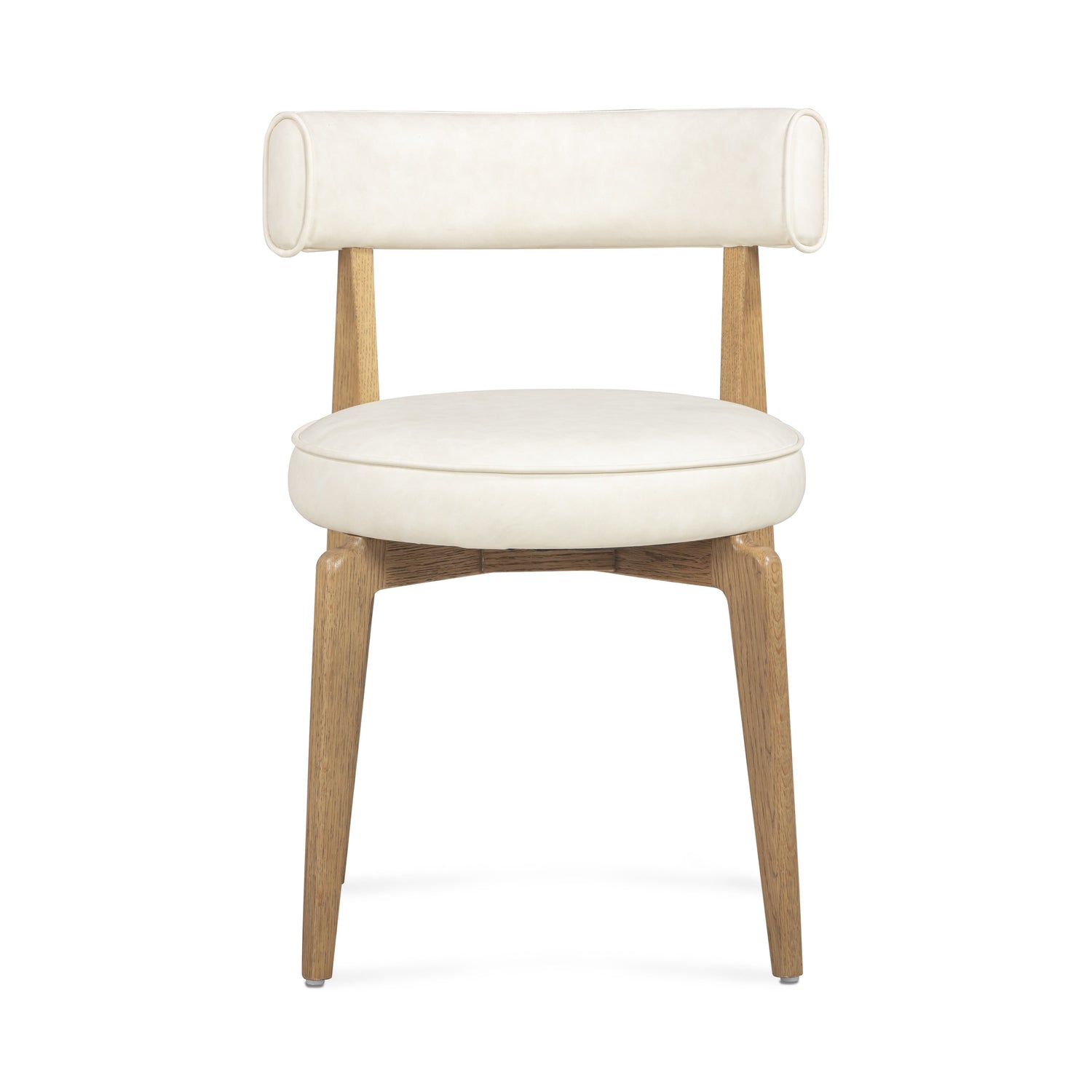 Nikita Performance Vegan Leather Dining Chair - Cream
