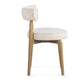 Nikita Cream Performance Fabric Dining Chair