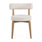 Nikita Cream Performance Fabric Dining Chair