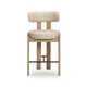Odessa Performance Vegan Leather Counter Stool - Taupe