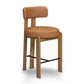 Odessa Performance Vegan Leather Counter Stool - Brown