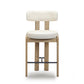 Odessa Performance Vegan Leather Counter Stool - Cream