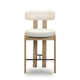 Odessa Performance Vegan Leather Counter Stool - Cream
