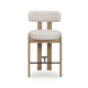 Odessa Cream Performance Fabric Counter Stool