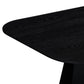Brocha 106" Ash Wood Rectangular Dining Table - Black