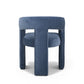Malone Performance Chenille Dining Chair - Blue Denim
