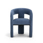 Malone Performance Chenille Dining Chair - Blue Denim