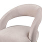 Rocco Blush Velvet Dining Chair