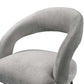 Rocco Slub Grey Dining Chair